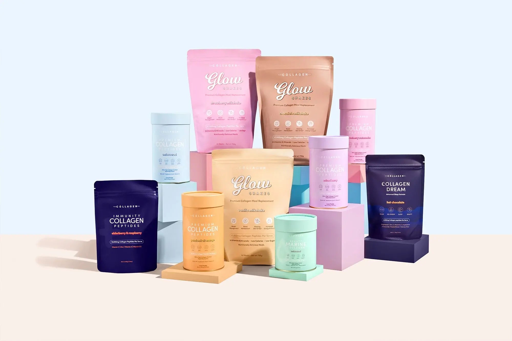 Glow Shakes USA Buy Meal Replacement Shakes for Weight Loss The Collagen Co USA