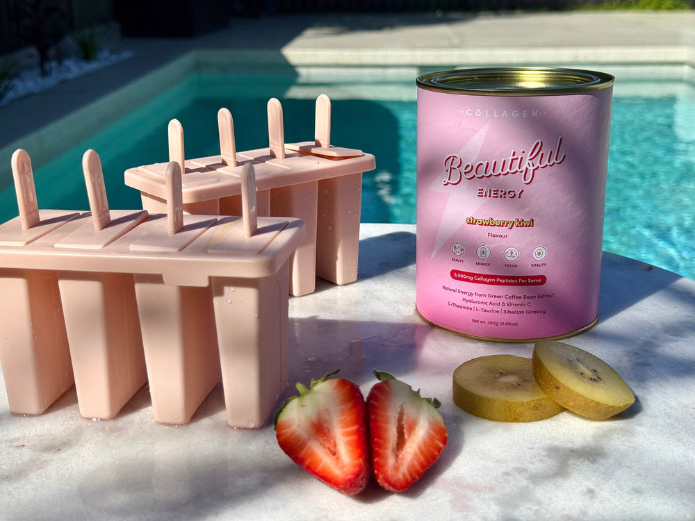 Strawberry Kiwi Popsicles