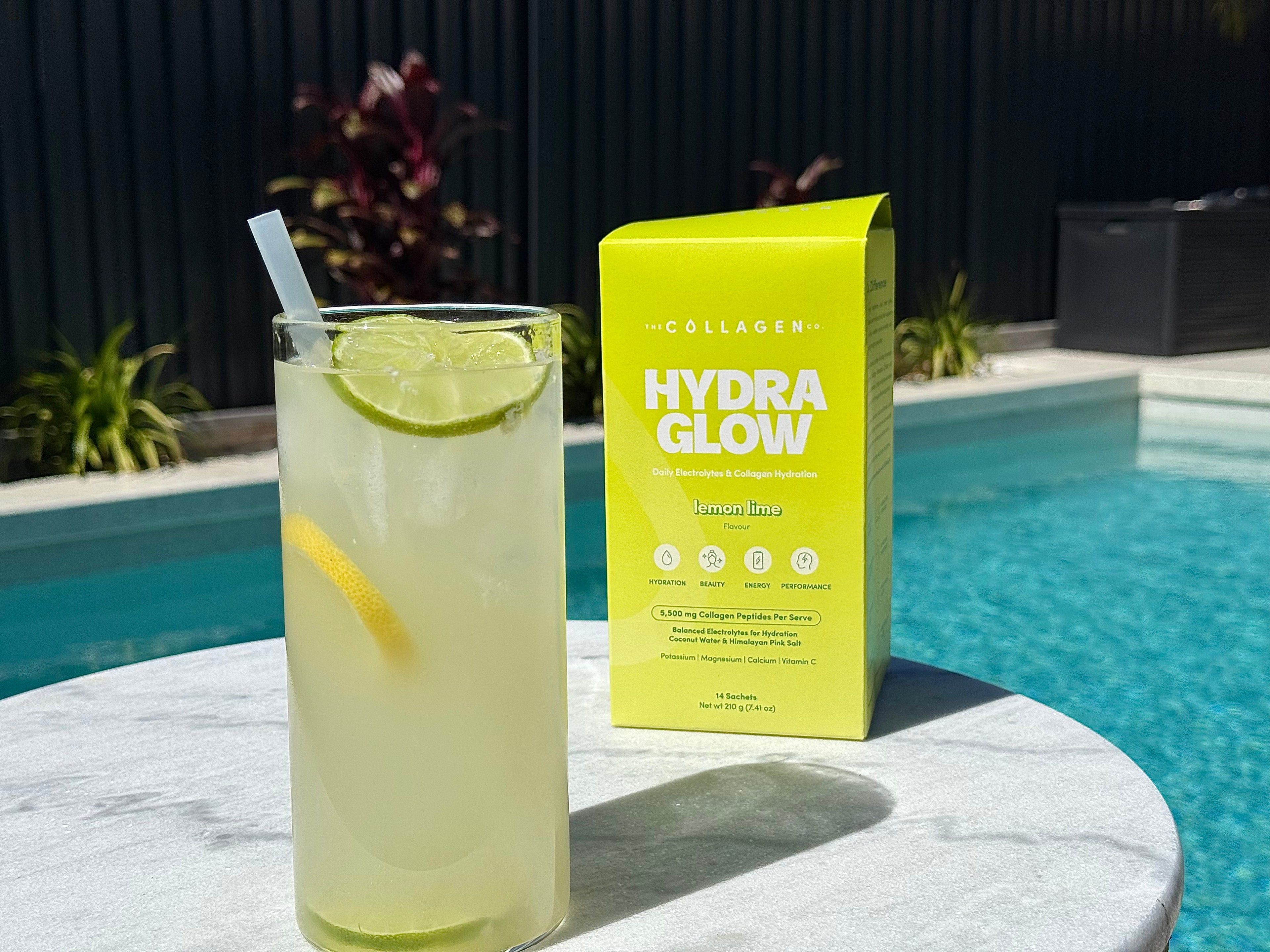 Hydraglow Lemon Lime Bitters