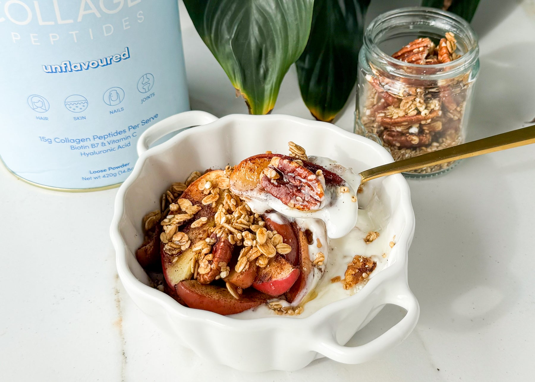 Apple Pie Yoghurt Bowl