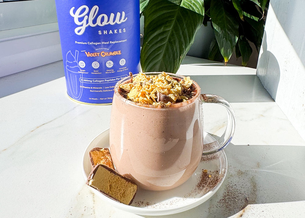 Violet Crumble Hot Choc