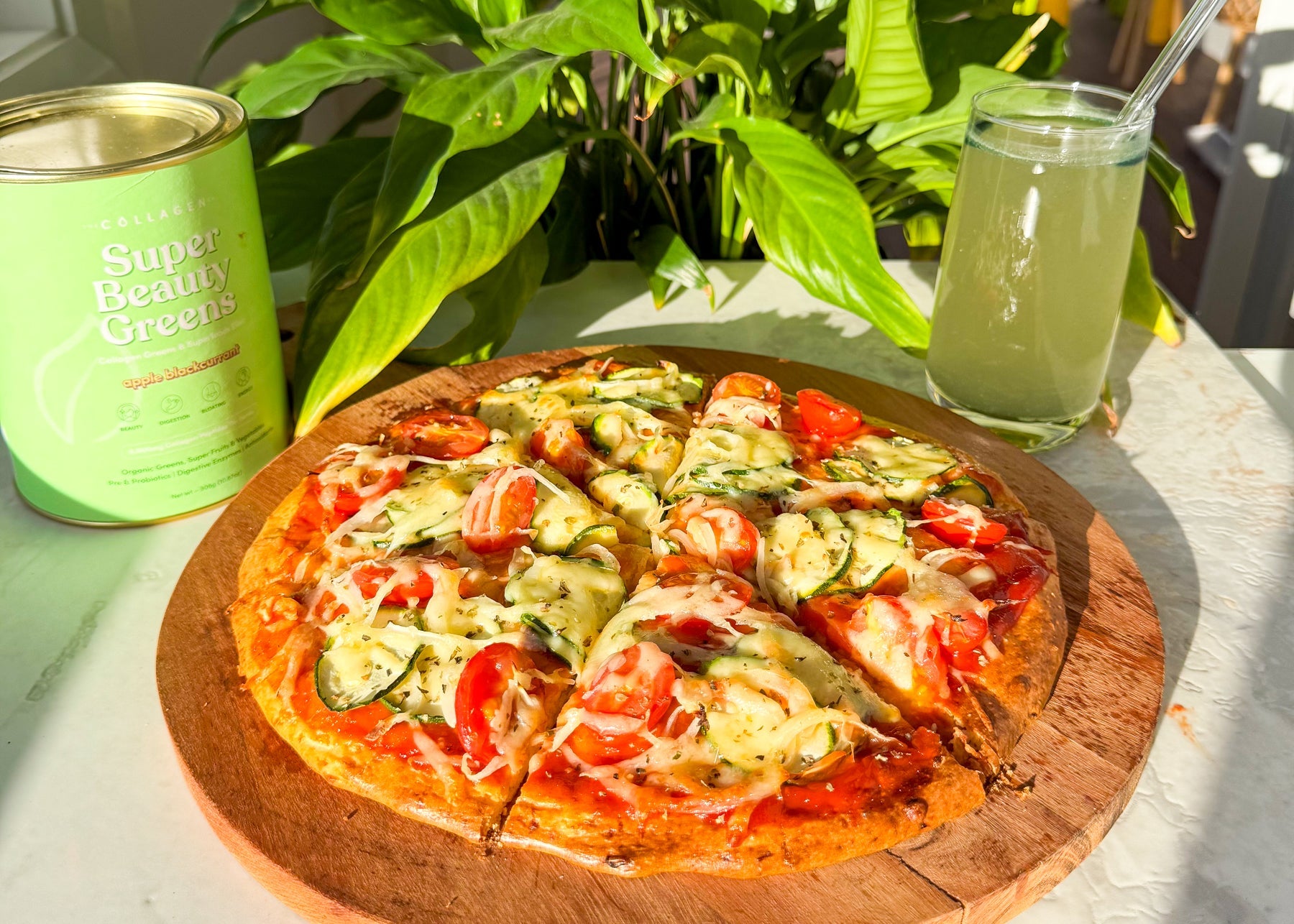 Cottage Cheese Pizza
