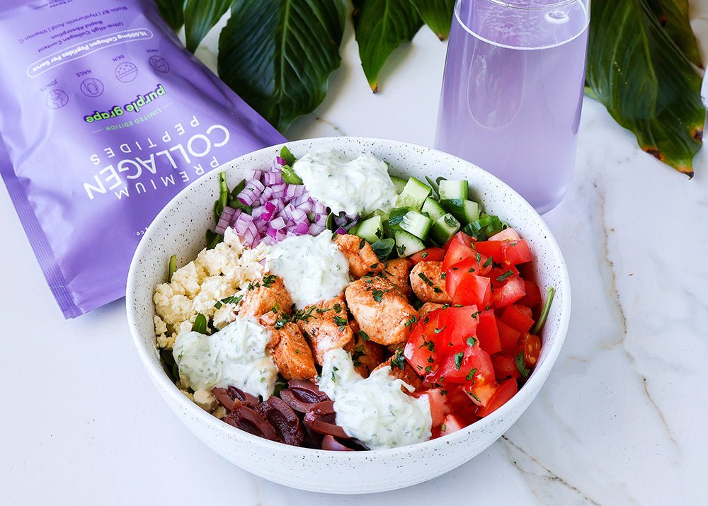 Chicken Greek Bowl