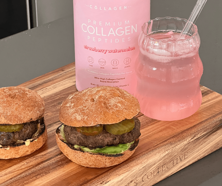 Healthy Beef Patty Burgers - The Collagen Co.
