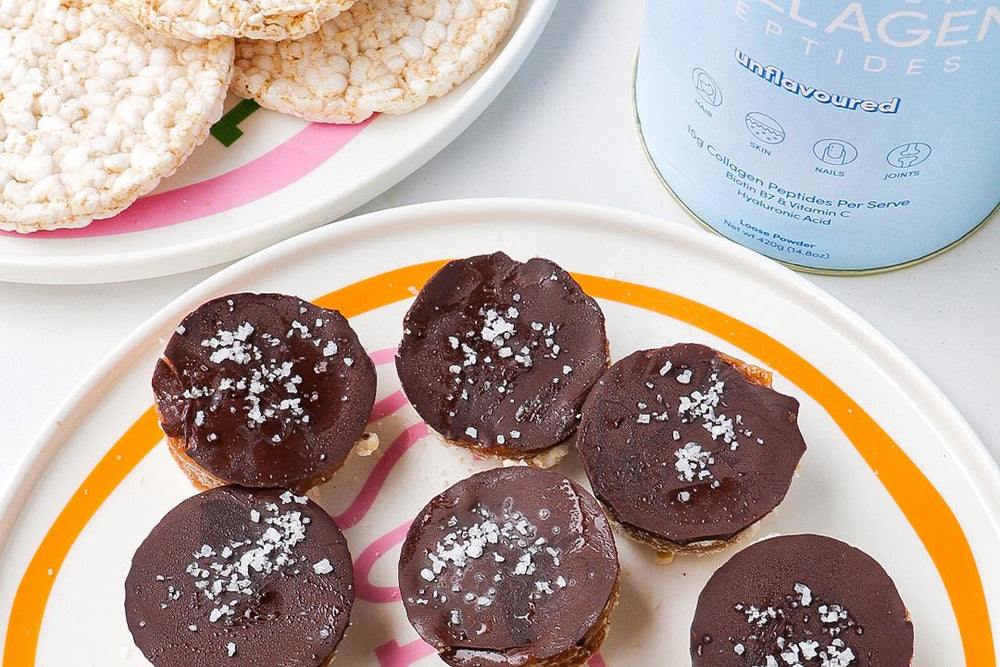 Healthy Collagen Twix Cups