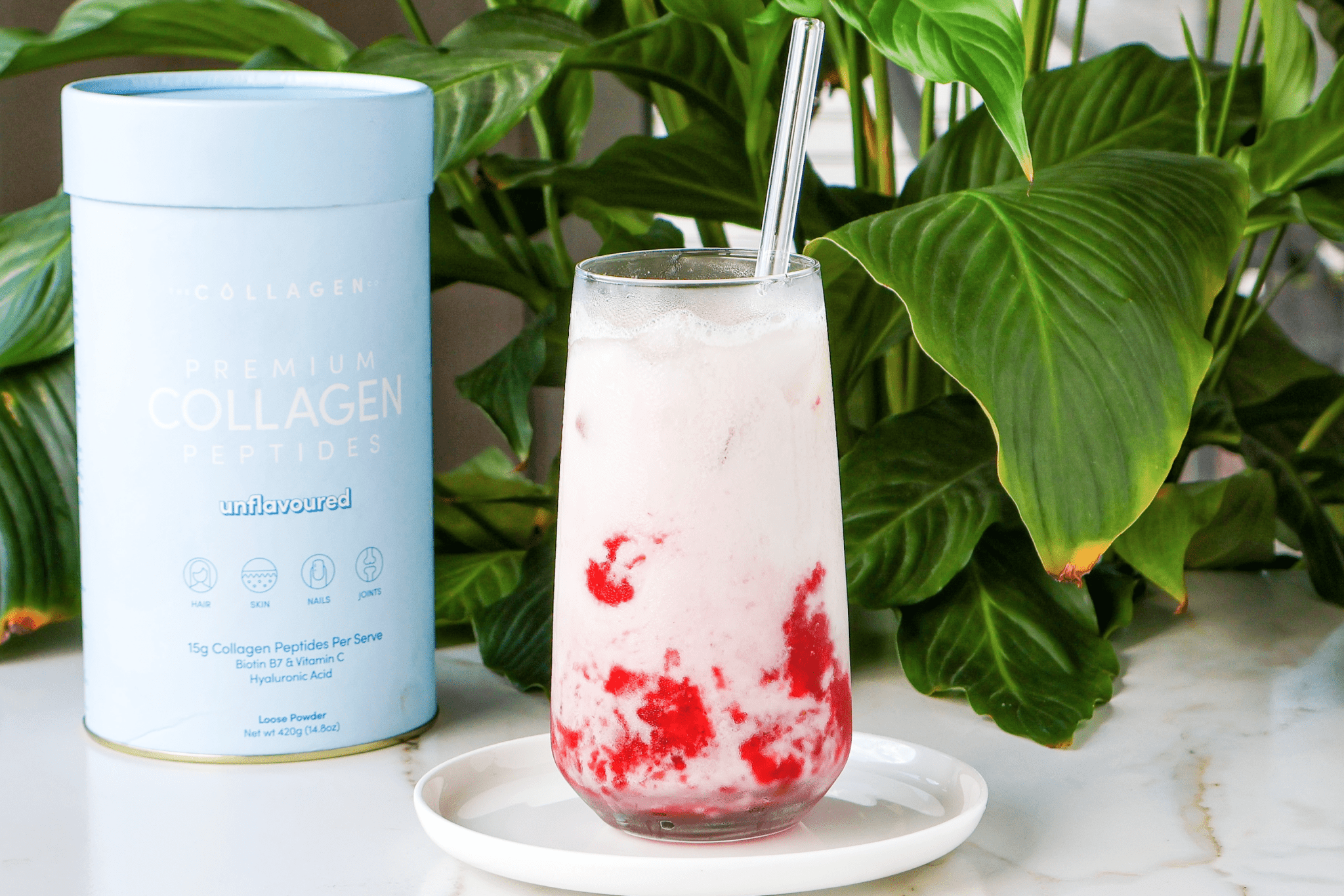 Korean Strawberry Milk - The Collagen Co.