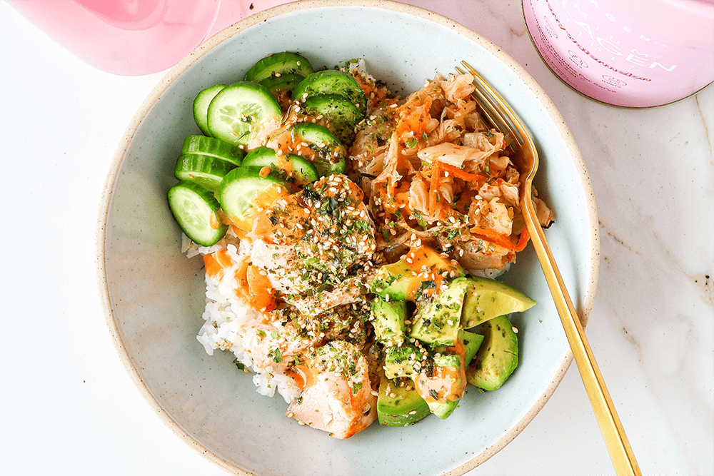 Salmon Rice Bowl