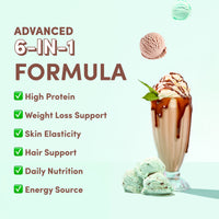 Choc-Mint Collagen Meal Replacement - 784g