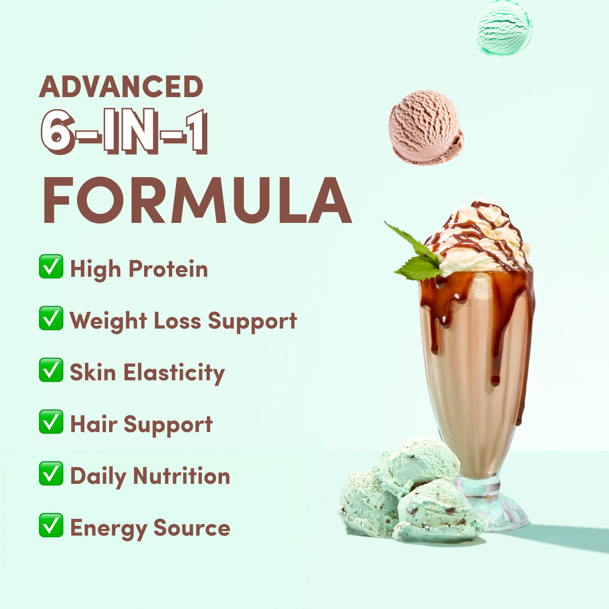 Choc-Mint Collagen Meal Replacement - 784g
