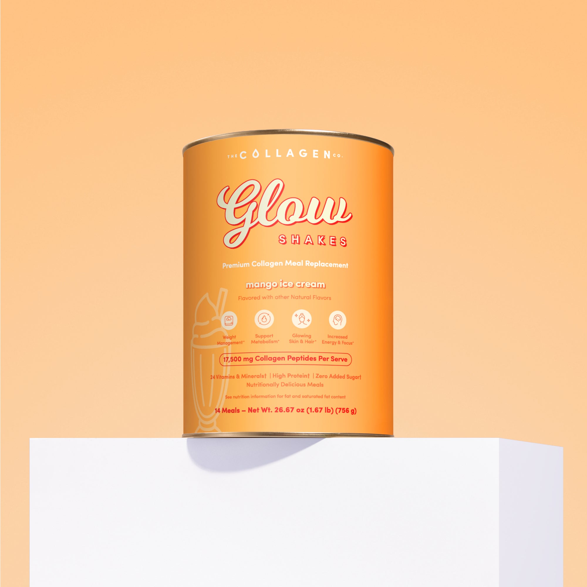 Mango & Ice Cream Collagen Meal Replacement - 756g