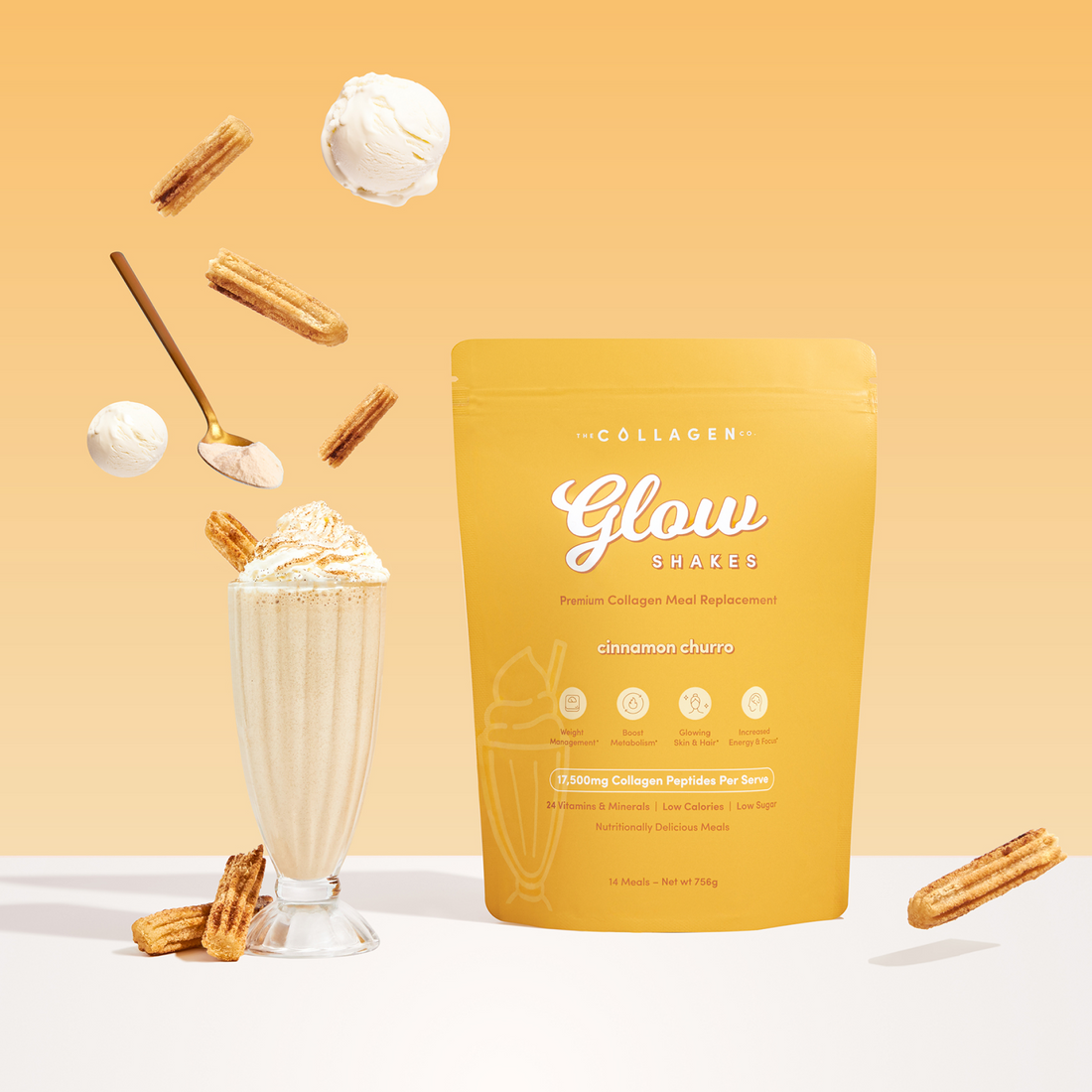 Glow Shakes USA Buy Meal Replacement Shakes for Weight Loss The Collagen Co USA