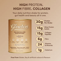Cafe Latte Glowtein High Protein & Fibre Shake - 700g