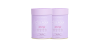 Two pastel pink collagen supplement containers with minimalist design, emphasizing beauty enhancement and wellness.