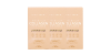 Beige packaging showing three boxes of collagen beauty supplements, highlighting skin health and wellness benefits.