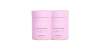 Two pink containers labeled "Collagen Inner Beauty Boost," designed for skincare and wellness. Each has elegant, minimalist packaging.