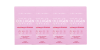 Pink collagen supplement boxes in a row, with text detailing beauty benefits and nutritional information.