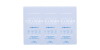 Three blue collagen supplement boxes with white text detailing health and beauty benefits.