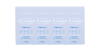 Blue collagen supplement sachets with white text promoting beauty benefits like skin elasticity and hydration.