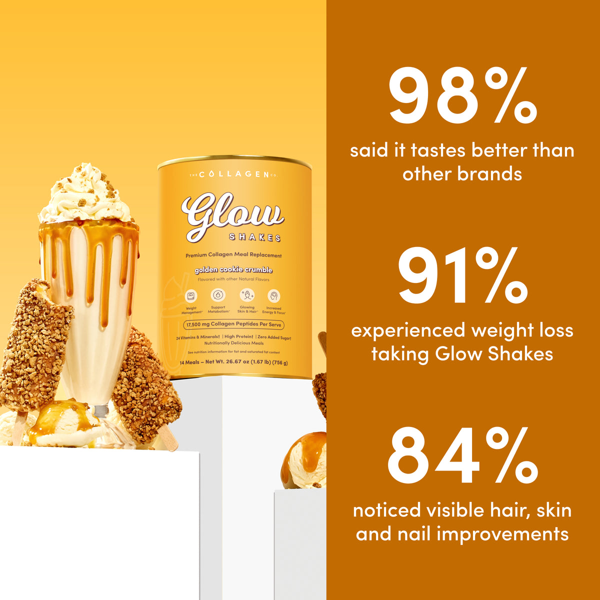 The Golden Cookie Crumble Drop