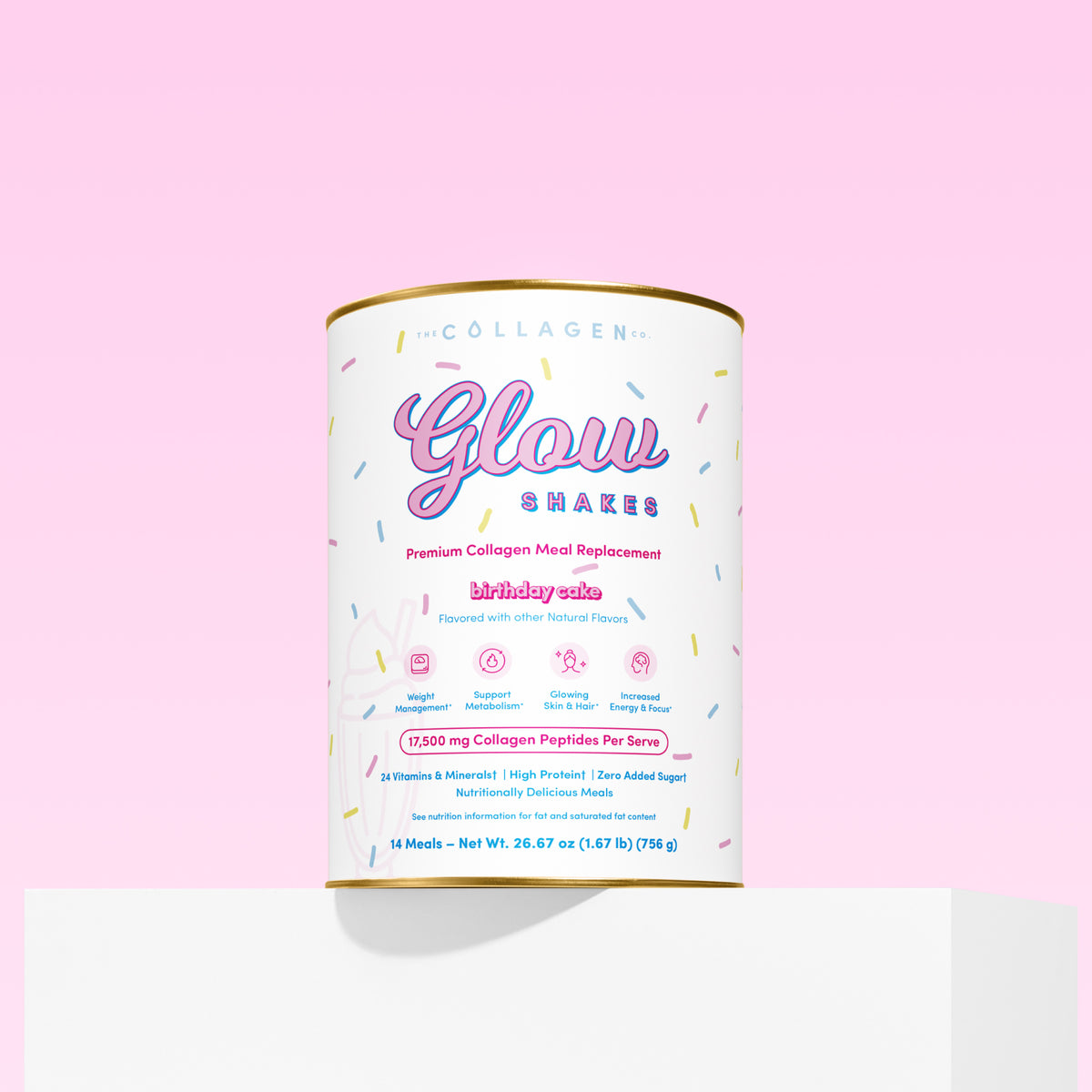 Birthday Cake Collagen Meal Replacement - 756g