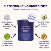 Collagen Dream Advanced Sleep Formula Hot Chocolate - 210g - The Collagen Co.