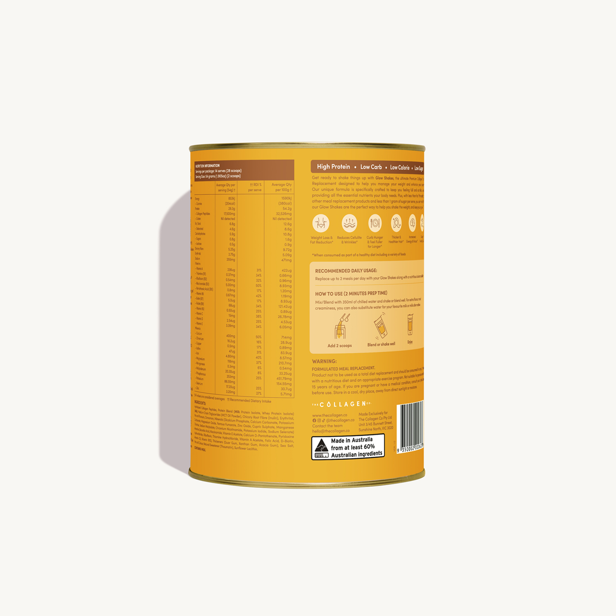 Cinnamon Churro Collagen Meal Replacement - 756g