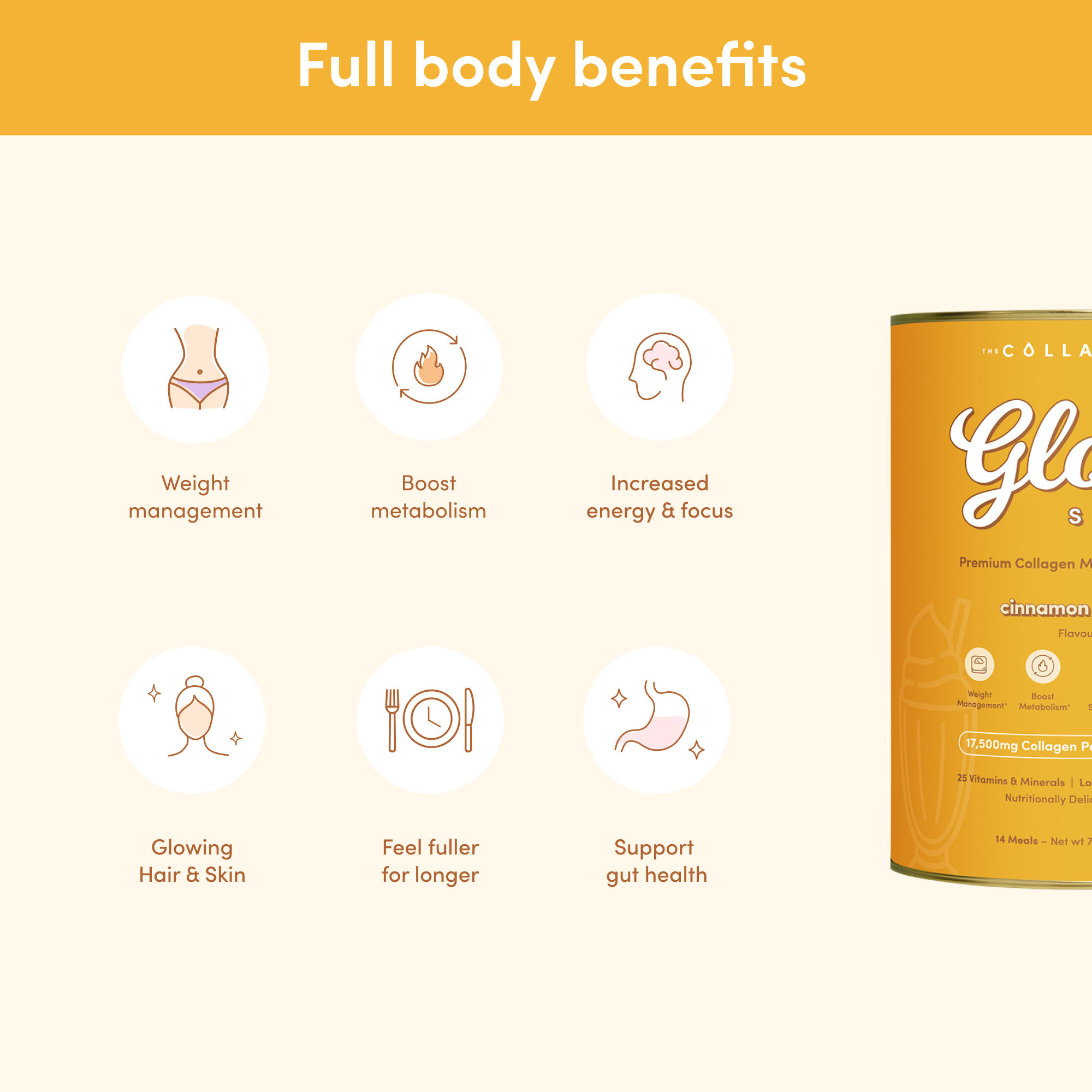 Cinnamon Churro Collagen Meal Replacement - 756g