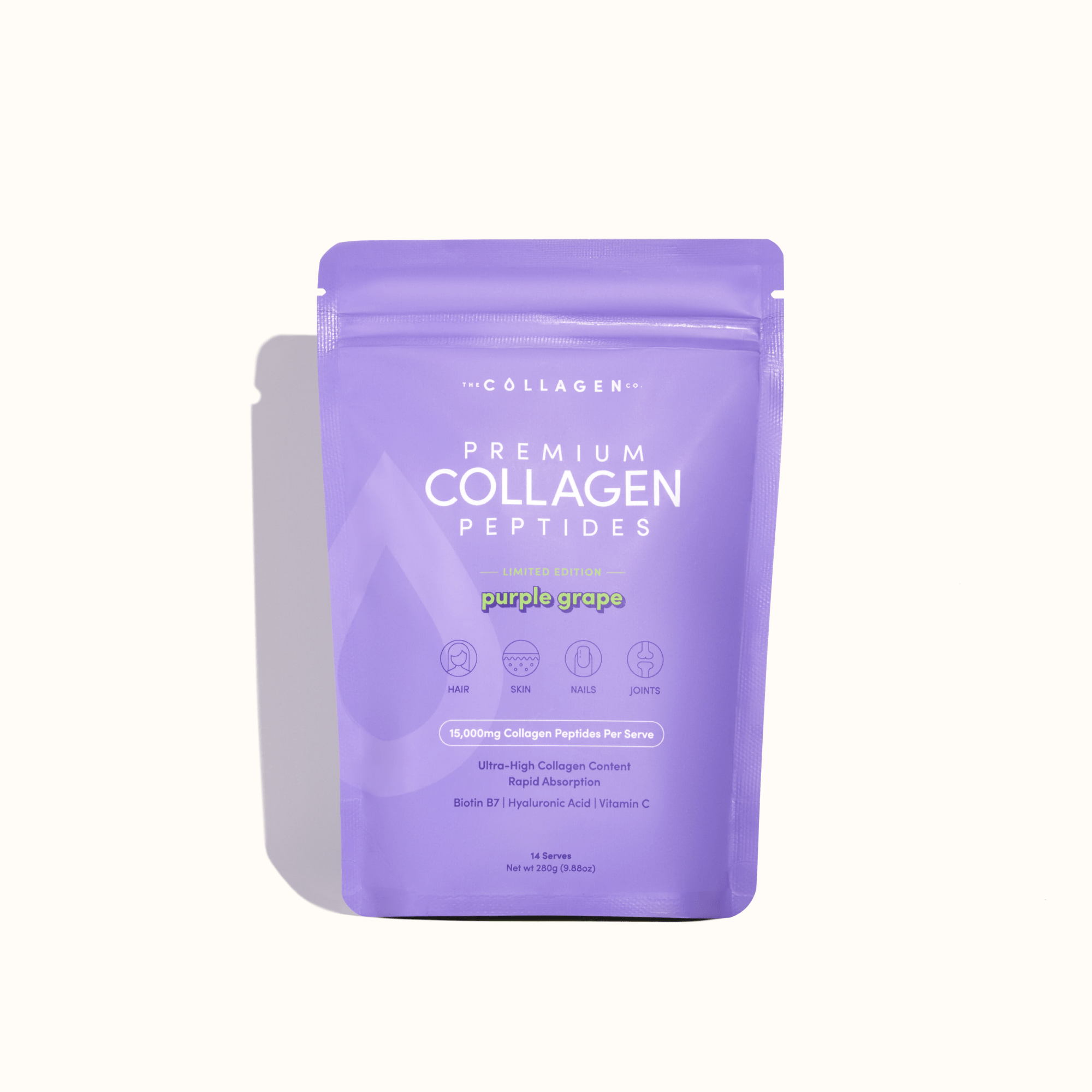 Purple Grape Collagen Powder - 280g - The Collagen Co.