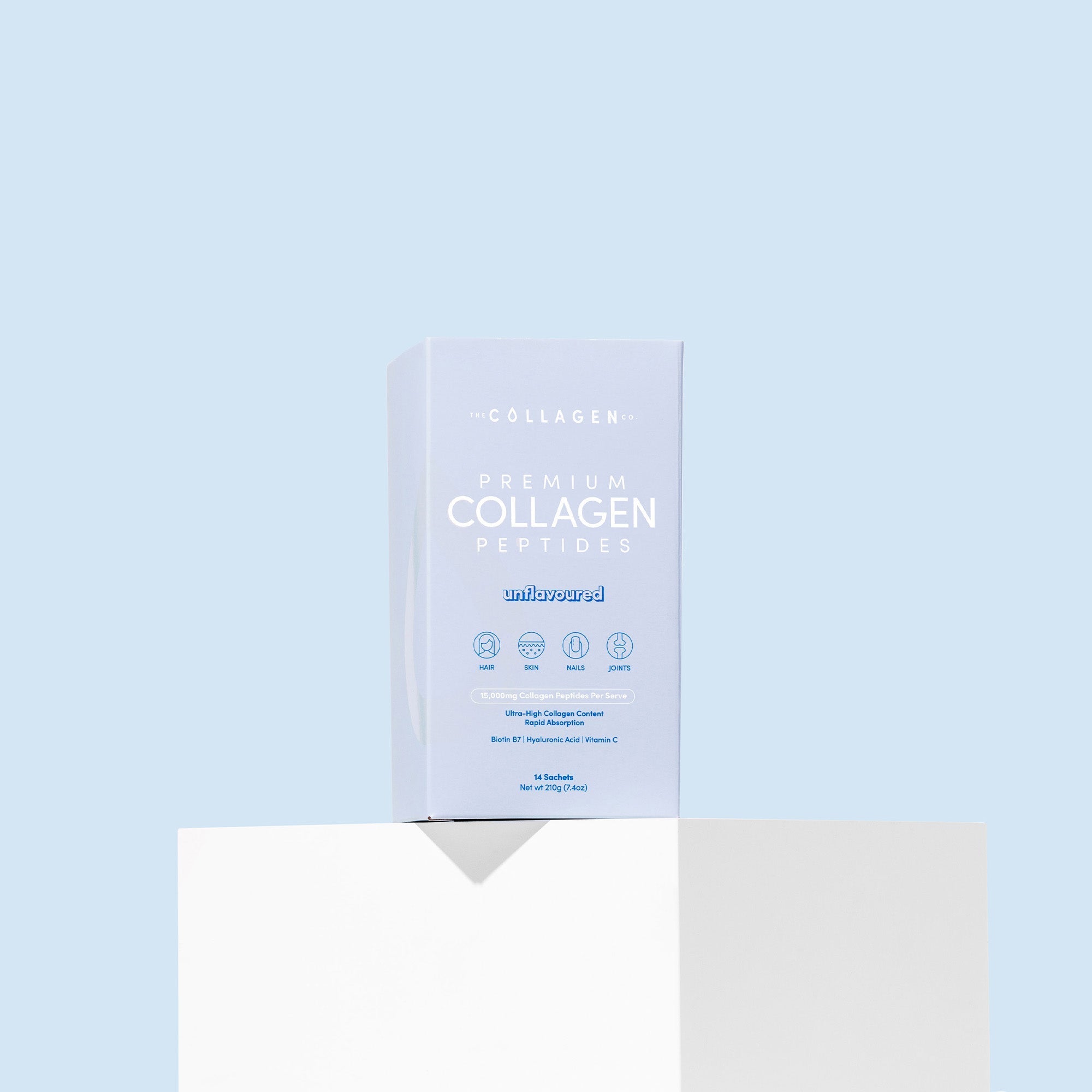 Unflavoured Collagen Sachets - 210g - The Collagen Co.