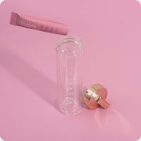 The Collagen Co. infuser with strawberry watermelon collagen being poured